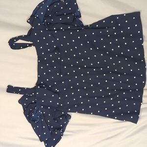 J Crew Polkadot Tank Top